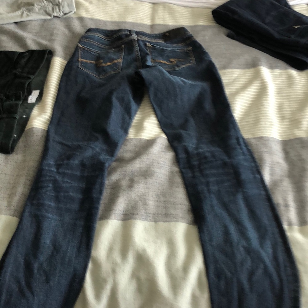 Silver jeans